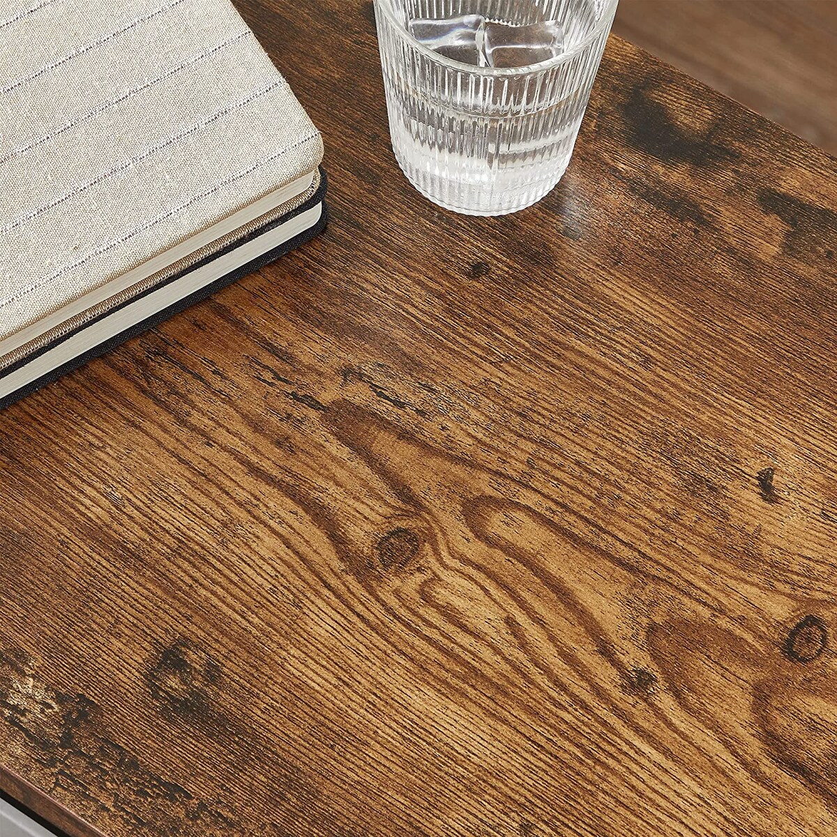 Stolik Szafka do salony prostokątna brązowa