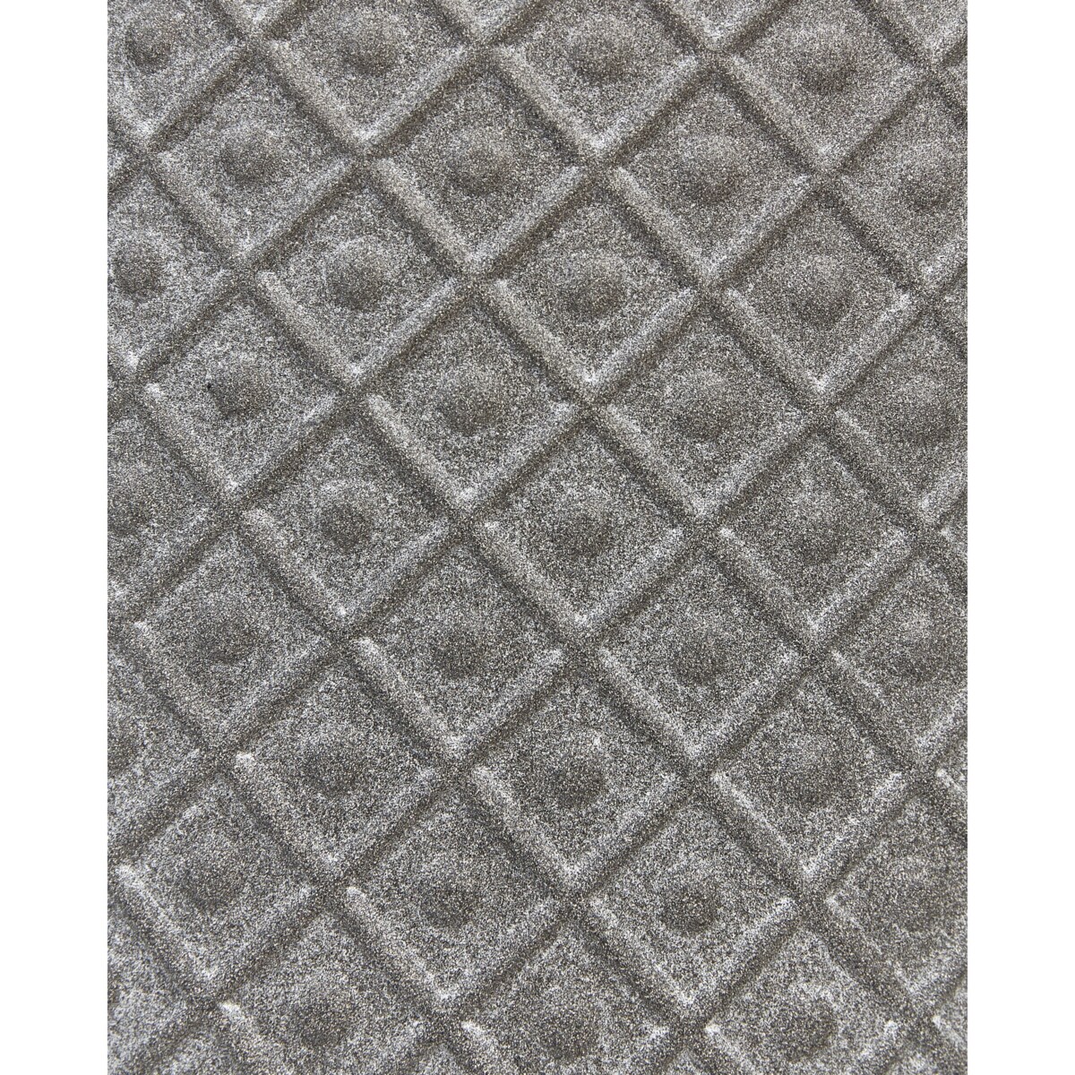 Doniczka na stojaku metalowa 31 x 31 x 52 cm szara ALATUM