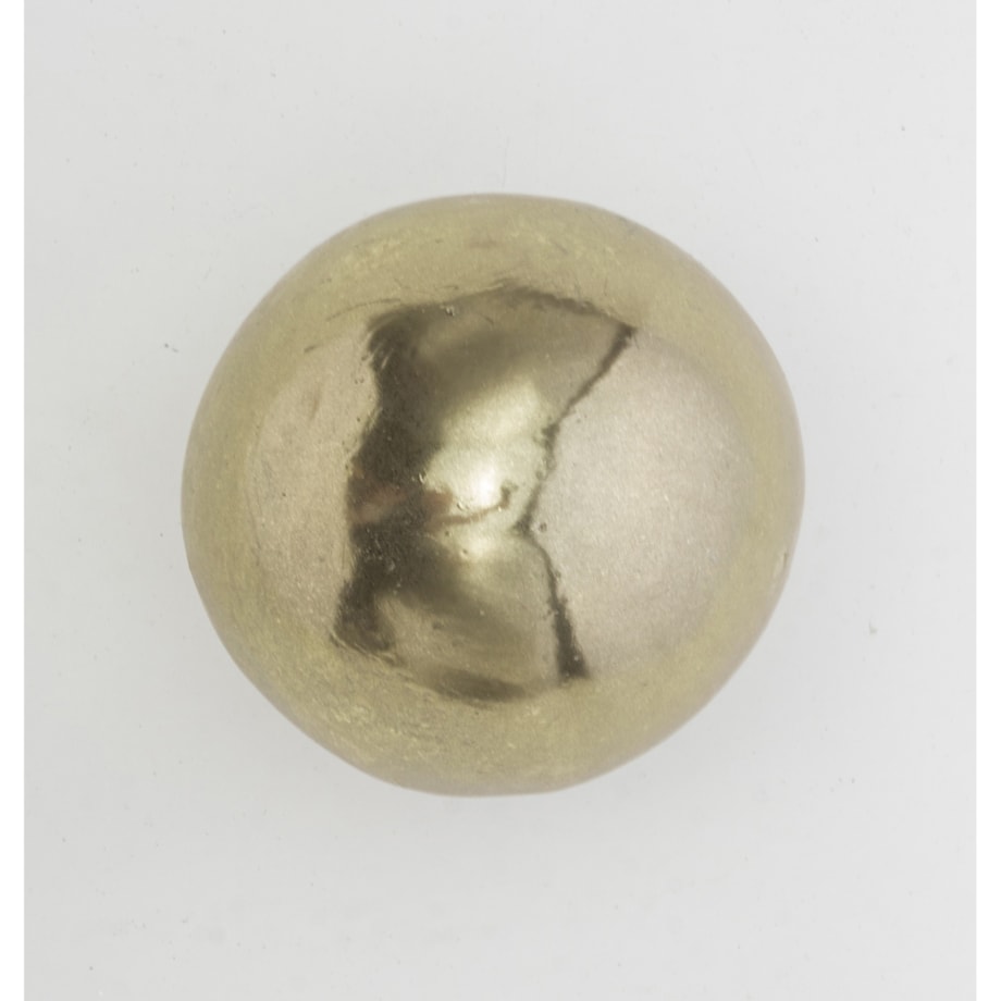 Dekoracja - złote jajko 11,5x9x9 cm SONA