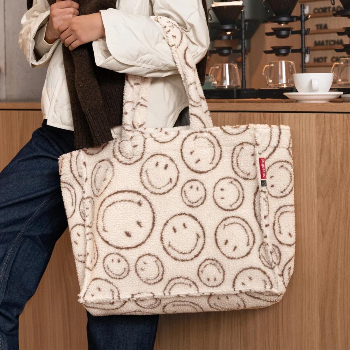 Torba SOFTSHOPPER, smiley® teddy chocolate