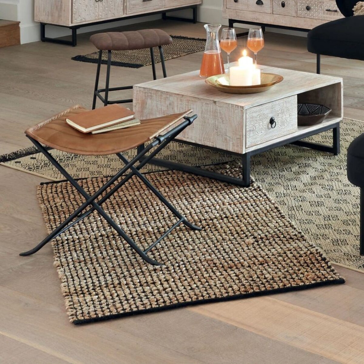 Dywan jutowy CINIGLIA 90x150 cm