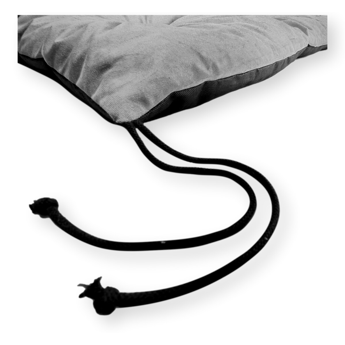 Poduszki na meble ogrodowe bez oparcia, 100x40 cm, Grafit