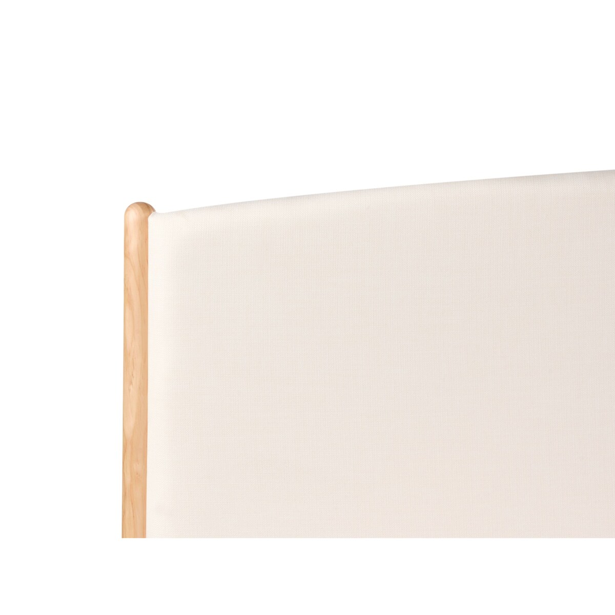 Łóżko Drewno sosnowe CLAIRAC 180 x 200 cm Jasnobrązowy