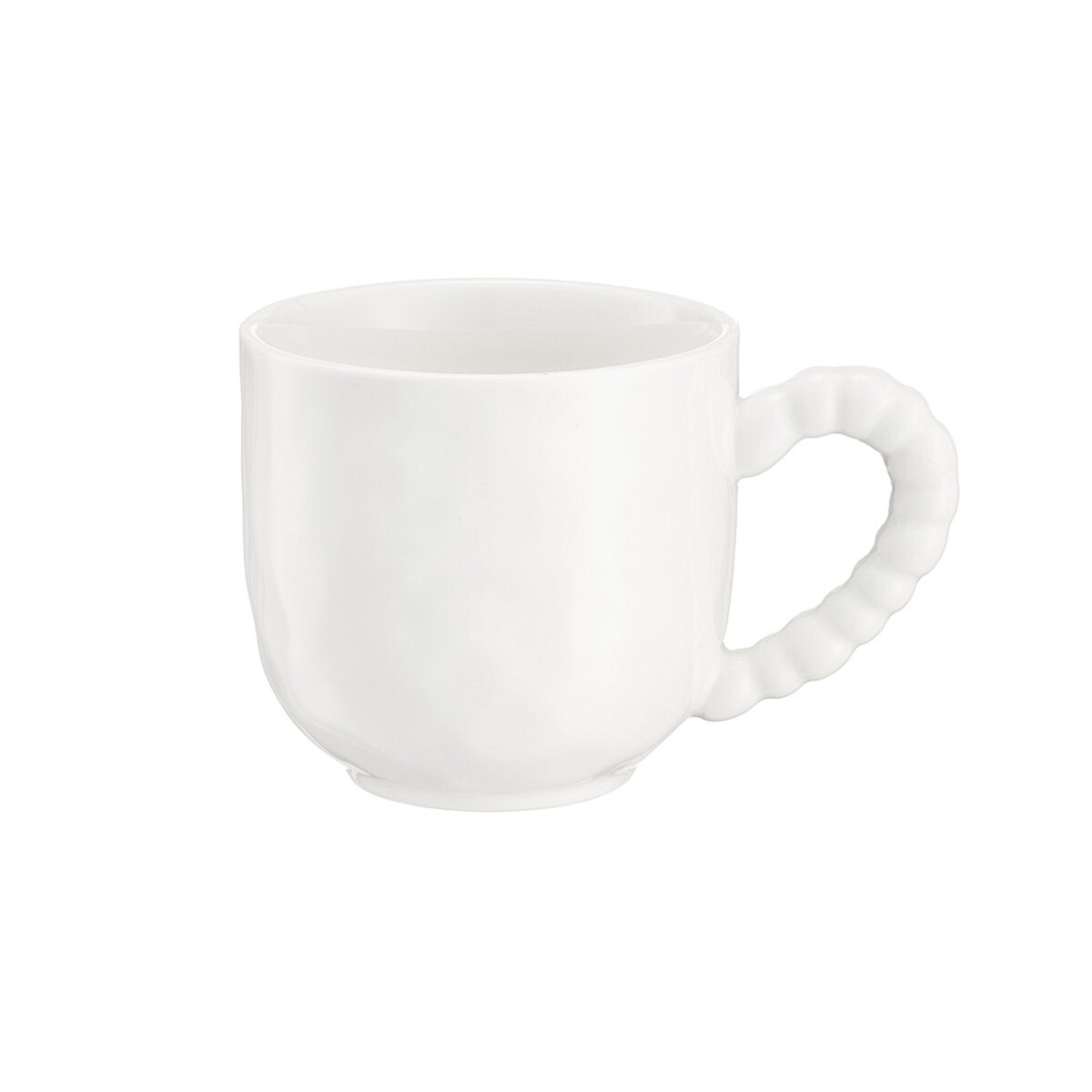 VILLA ITALIA Filiżanka do kawy herbaty porcelanowa 200 ml MESTIERE WHITE