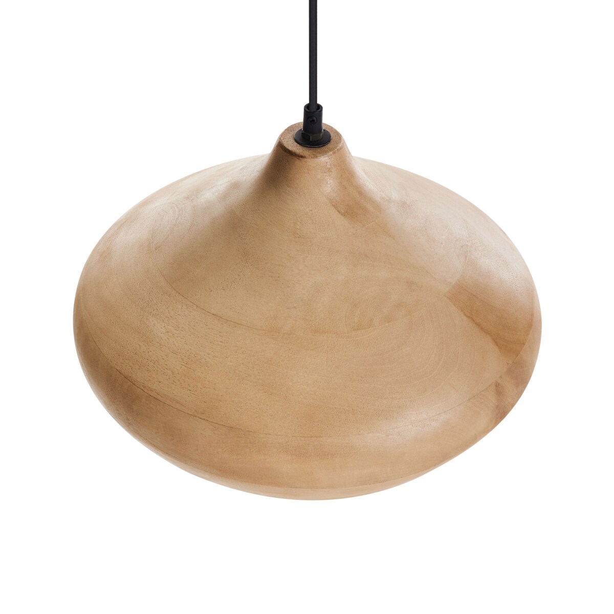 Lampa wisząca RAWI Drewno mango Jasnobrązowy