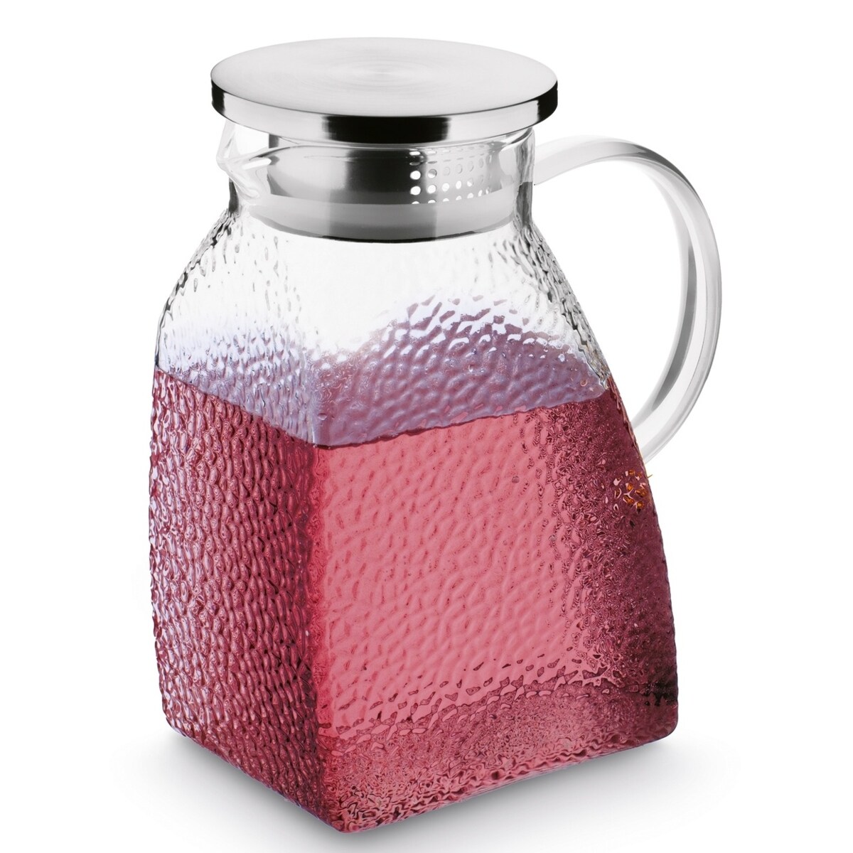Dzbanek SZKLANY DO LODÓWKI 1,5 L na napoje soki kompot herbata lemoniada