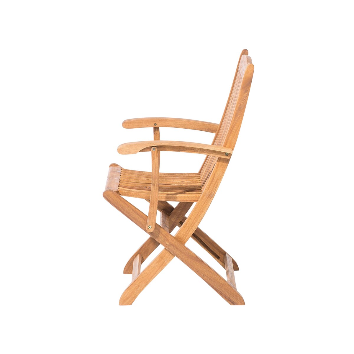 Zestaw 2 krzeseł ogrodowych drewniany MAUI