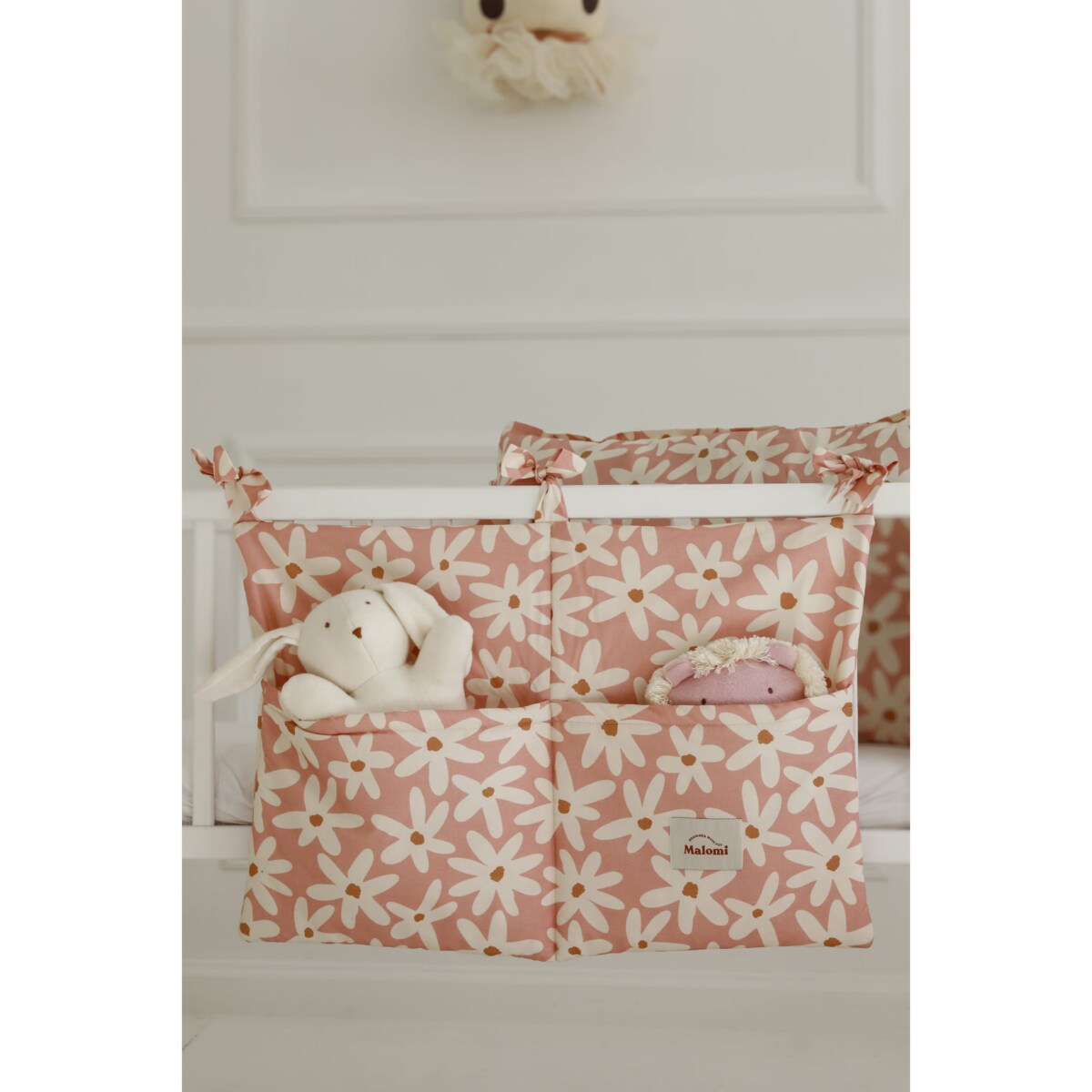 Organizer do łóżeczka Blush Daisy