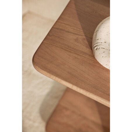 Stolik pomocniczy z drewna mango, 35x40 cm Tinsley, naturalny