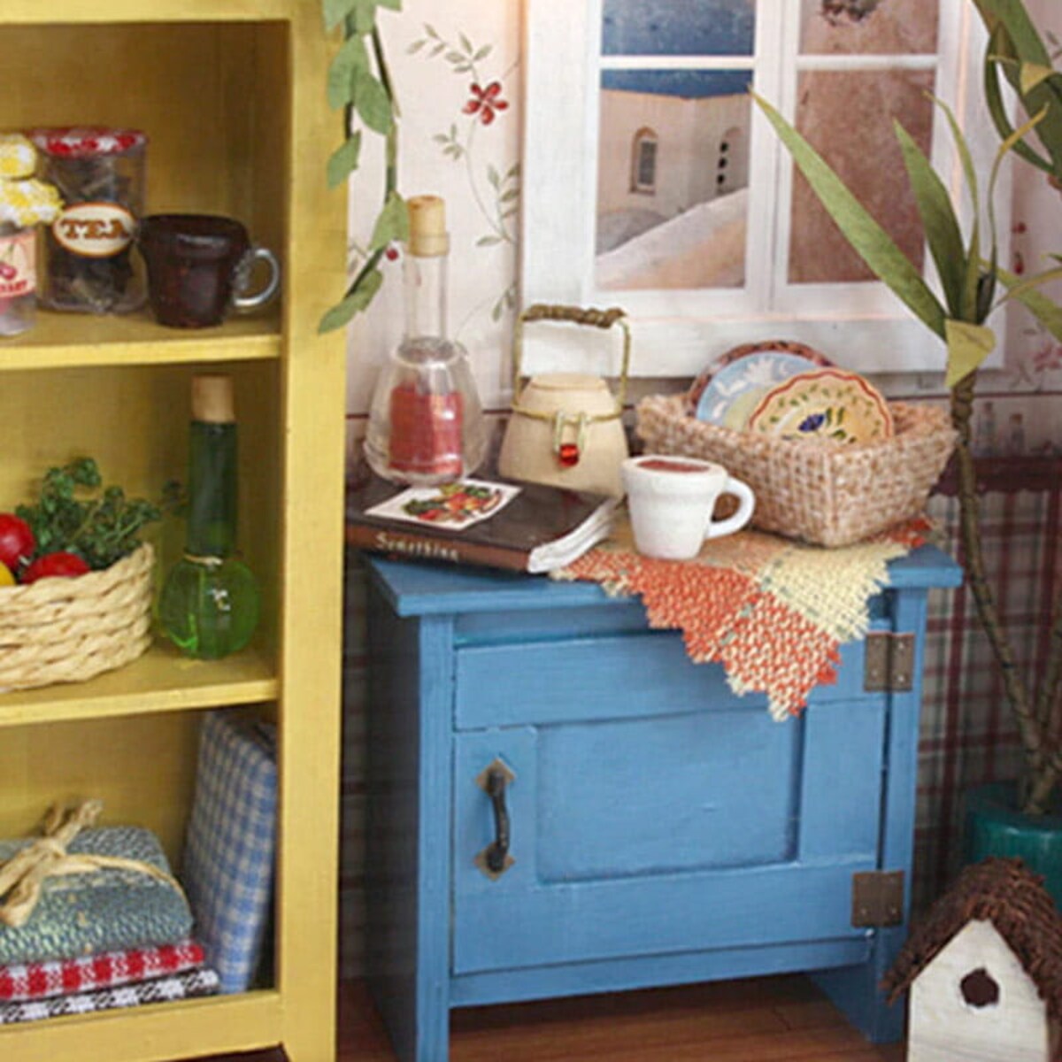 Miniaturowy domek - Ciepły świt