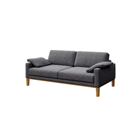Sofa 2-osobowa Musso - ciemnoszara