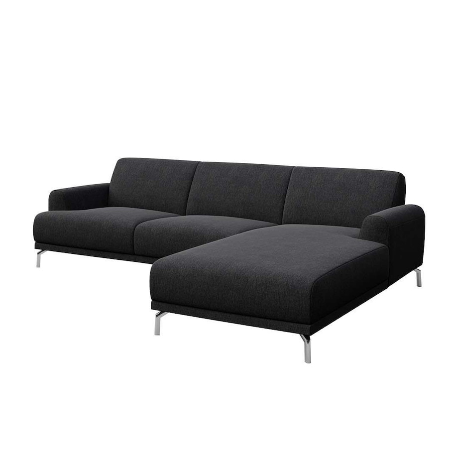 Sofa narożna Puzo - ciemnoszara