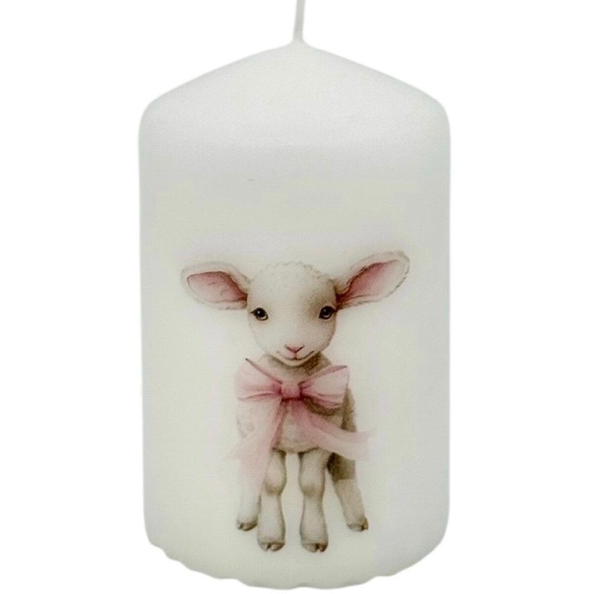 Świeca wielkanocna Baranek wielkanocny świeczka na Wielkanoc