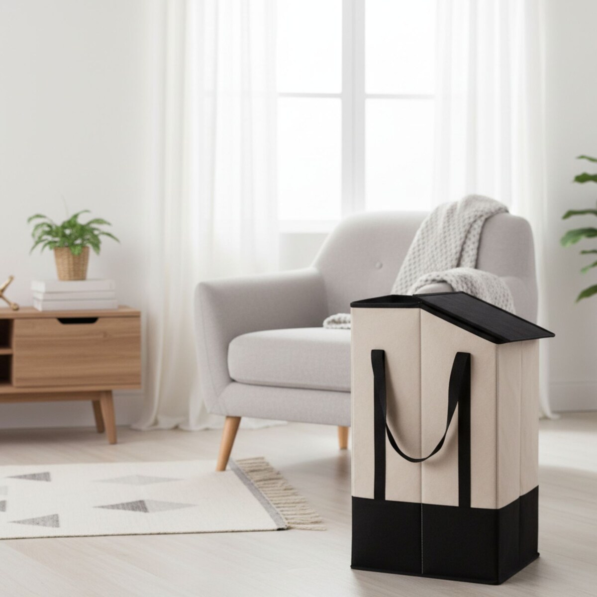 Torba na pranie zamykana BICOL, 45 l