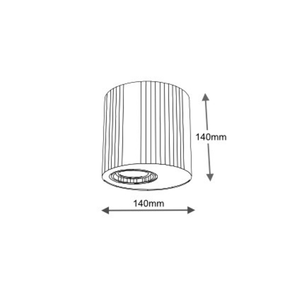 LAMPA sufitowa TOKI 7028 Shilo natynkowa OPRAWA DOWNLIGHT do łazienki ...