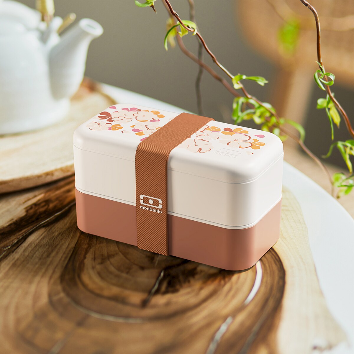 Monbento Original bento lunchbox 1 l Pink Floral