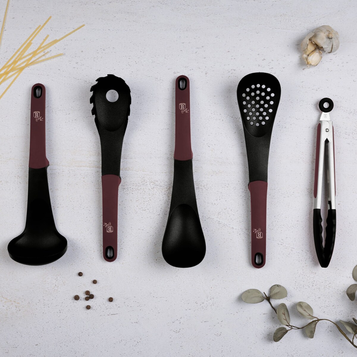 Zestaw przyborów kuchennych 5 elementów BERLINGER HAUS Leonardo