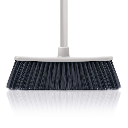 Końcówka szczotki do zamiatania delikatnych powierzchni Mery - 32 cm, Jasnoszary