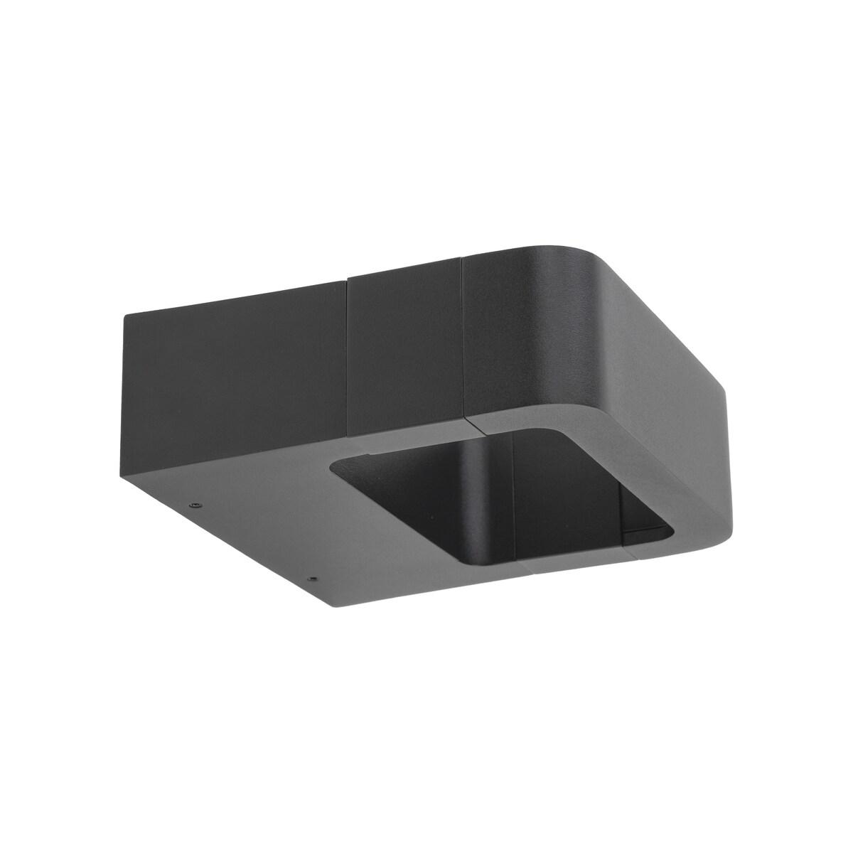 Lampa ścienna zewnętrzna LED 10W IP54 ARIUS Gray TK Lighting 3000K 480 lm grafit natynkowa