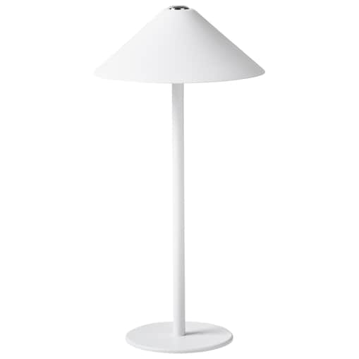 Bezprzewodowa lampa stołowa LED FRANCOLI Ze ściemniaczem Metal Biały