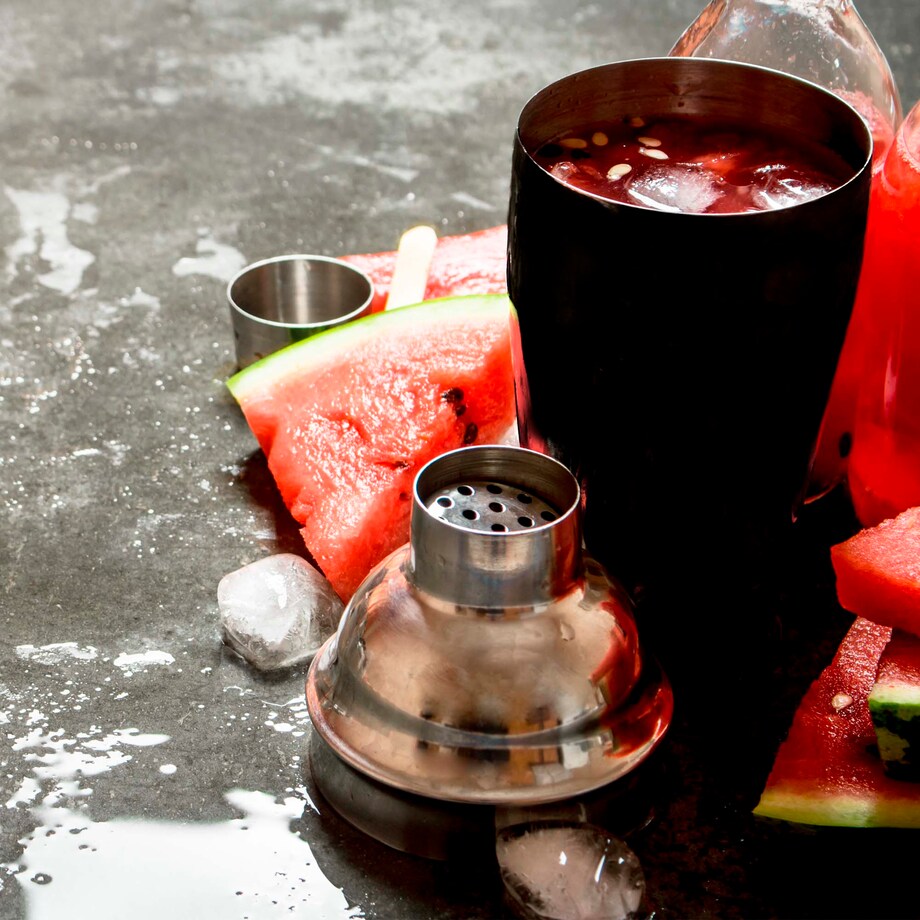 Zestaw Barmański Do Drinków I Koktajli Shaker Bostoński Drink Maker Stal 5