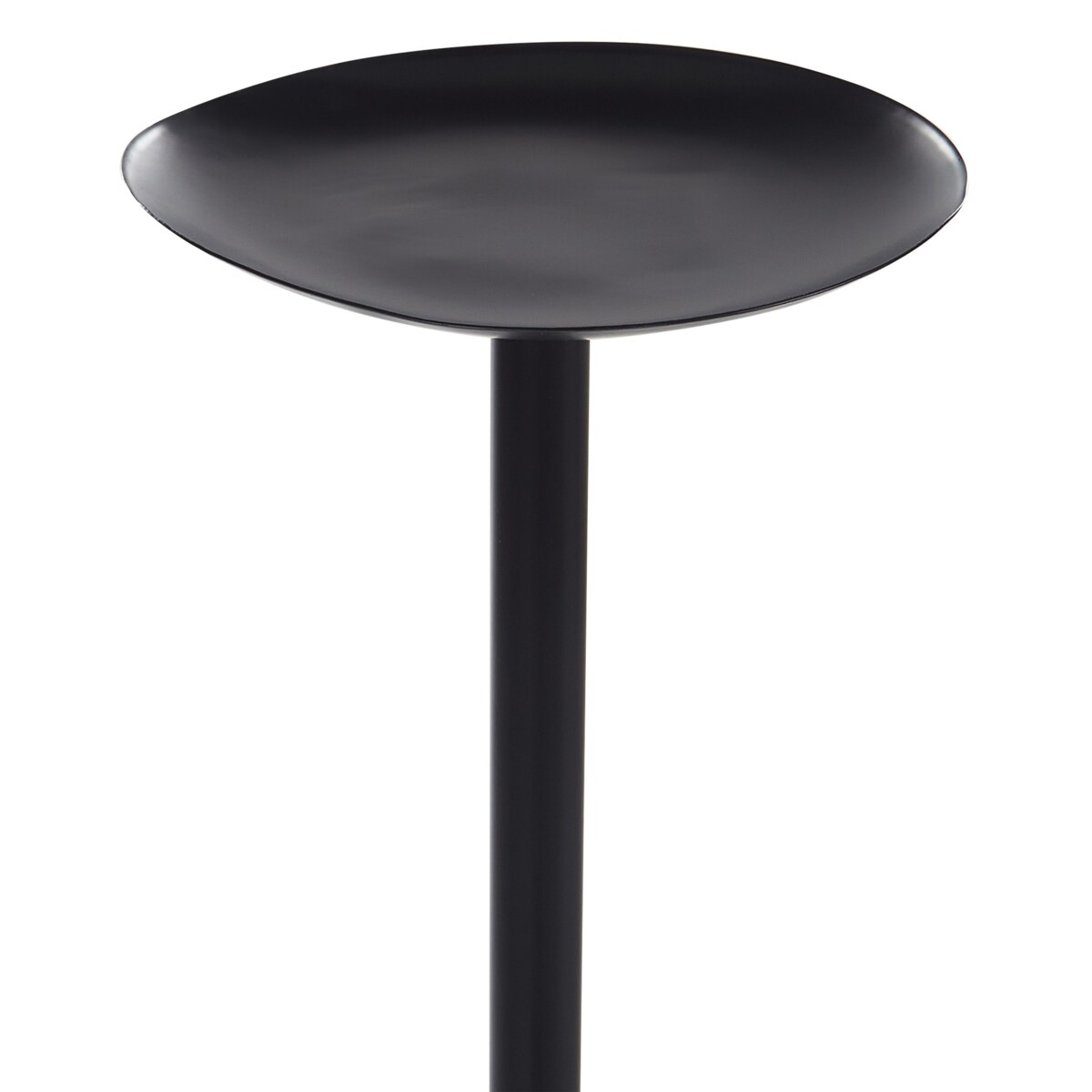 Świecznik ALMADA Metal 118 cm Czarny