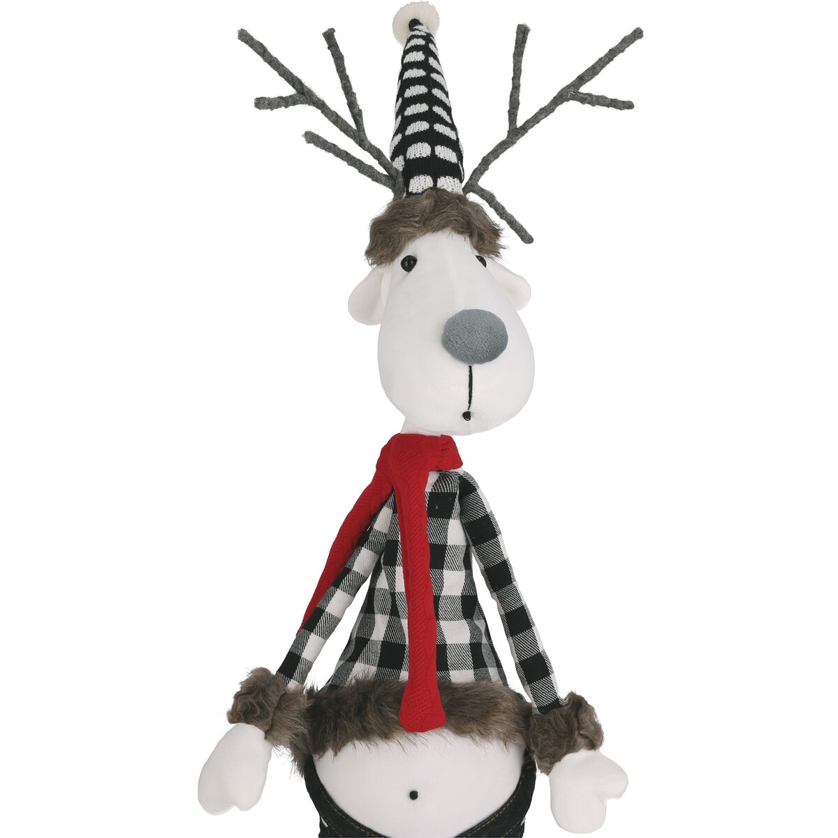 Renifer świąteczny łoś skrzat gnom dekoracja świąteczna