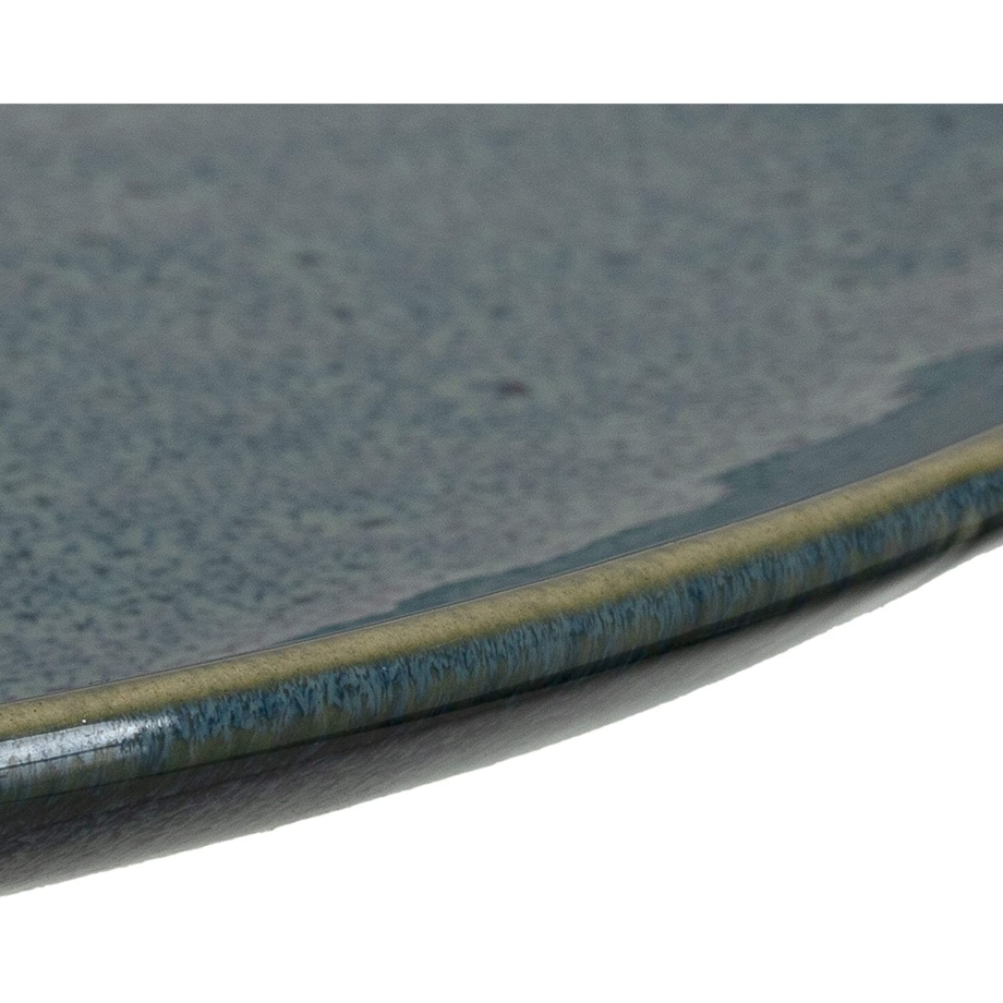 Talerz płaski 27cm niebieski 6szt MATERA