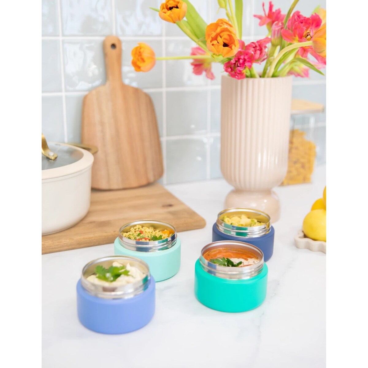 MONTIICO FOOD JAR termos obiadowy dla dzieci 200 ml, Splash