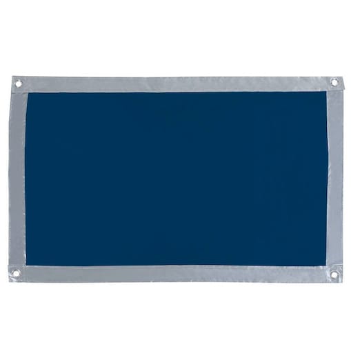 Osłona przeciwsłoneczna na okno 59 x 114 cm, kolor granatowy, poliester
