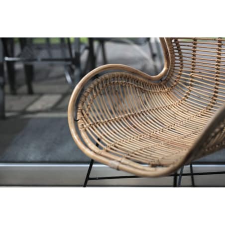Fotel rattanowy Isla naturalny Monnarita