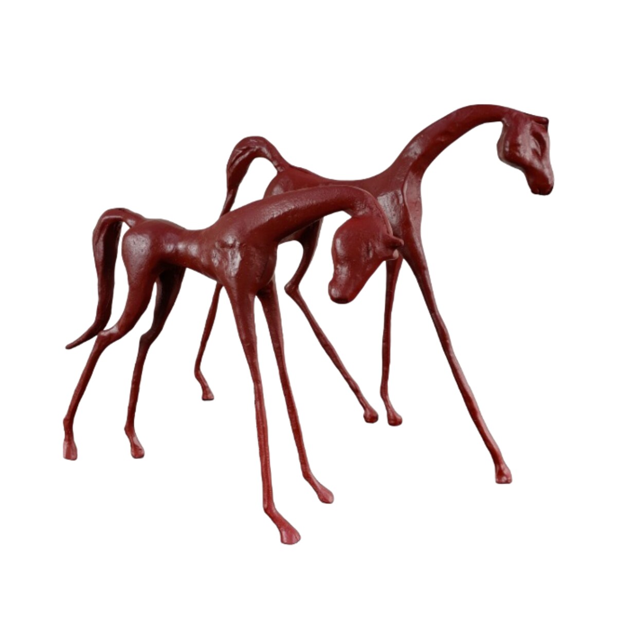 FIGURKA DEKORACYJNA COCO S CZERWONY