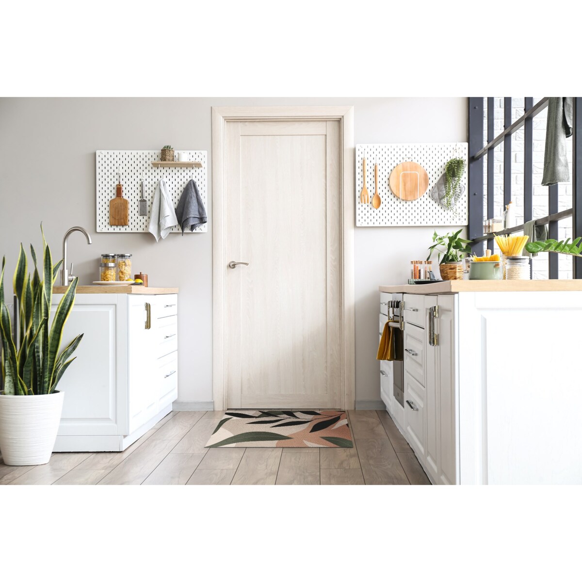 Wycieraczka do wnętrz Tropikalna abstrakcja 90x60 cm