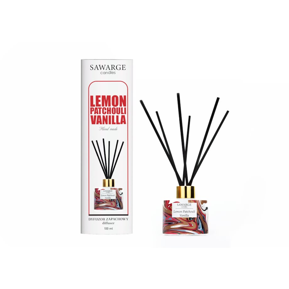 Dyfuzor Zapachowy Marble /Cytryna Paczula Wanilia 100 ml