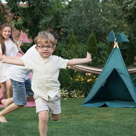 Wodoodporny namiot, tipi do ogrodu Dark Pink