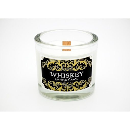 Świeca sojowa zapachowa WHISKEY 200g
