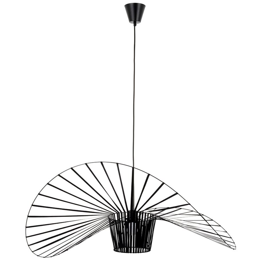 Lampa wisząca Capello DW8098/FI120 King Home druciany kapelusz czarny