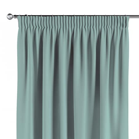 Zasłona na taśmie marszczącej 1 szt. 130x260 jasny turkus