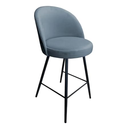 Hoker niski TANEW BL VELVET szary