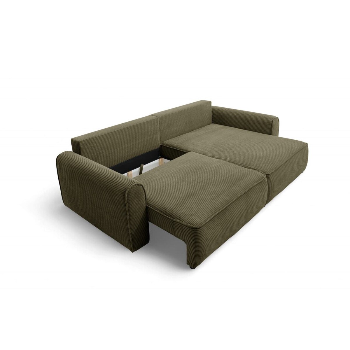 Narożnik MARTIN z funkcją spania sztruks POSO 55