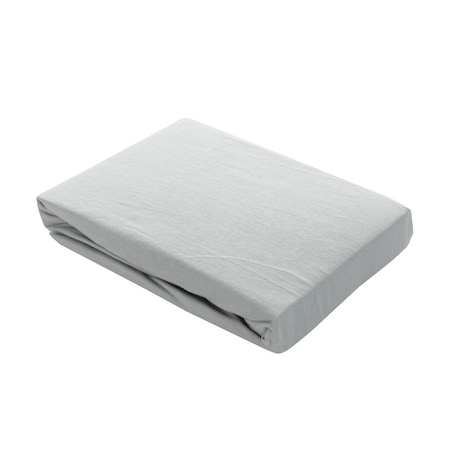 Prześcieradło jersey z gumką Jerry 220x200cm light grey