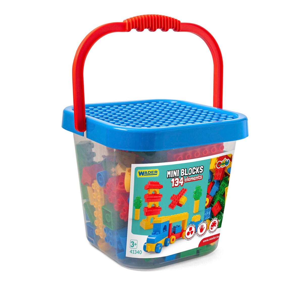 Mini Blocks klocki wielkie wiadro