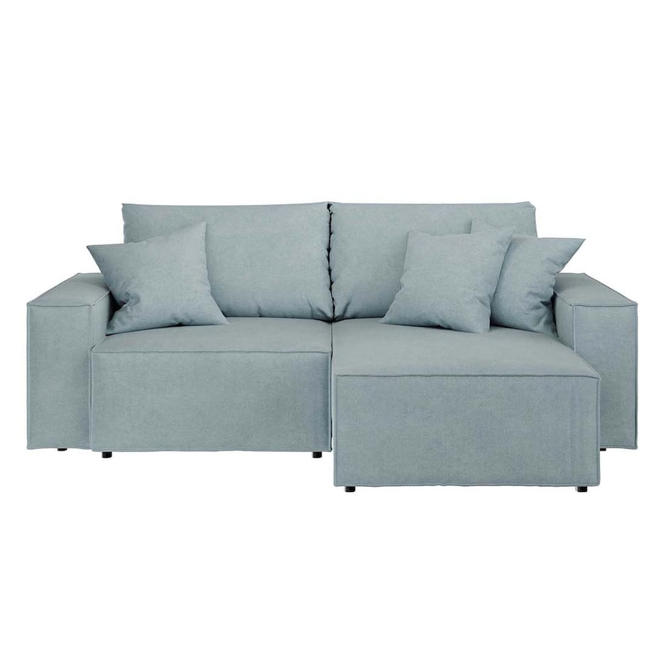 Melow Sofa narożna - jasnoniebieska