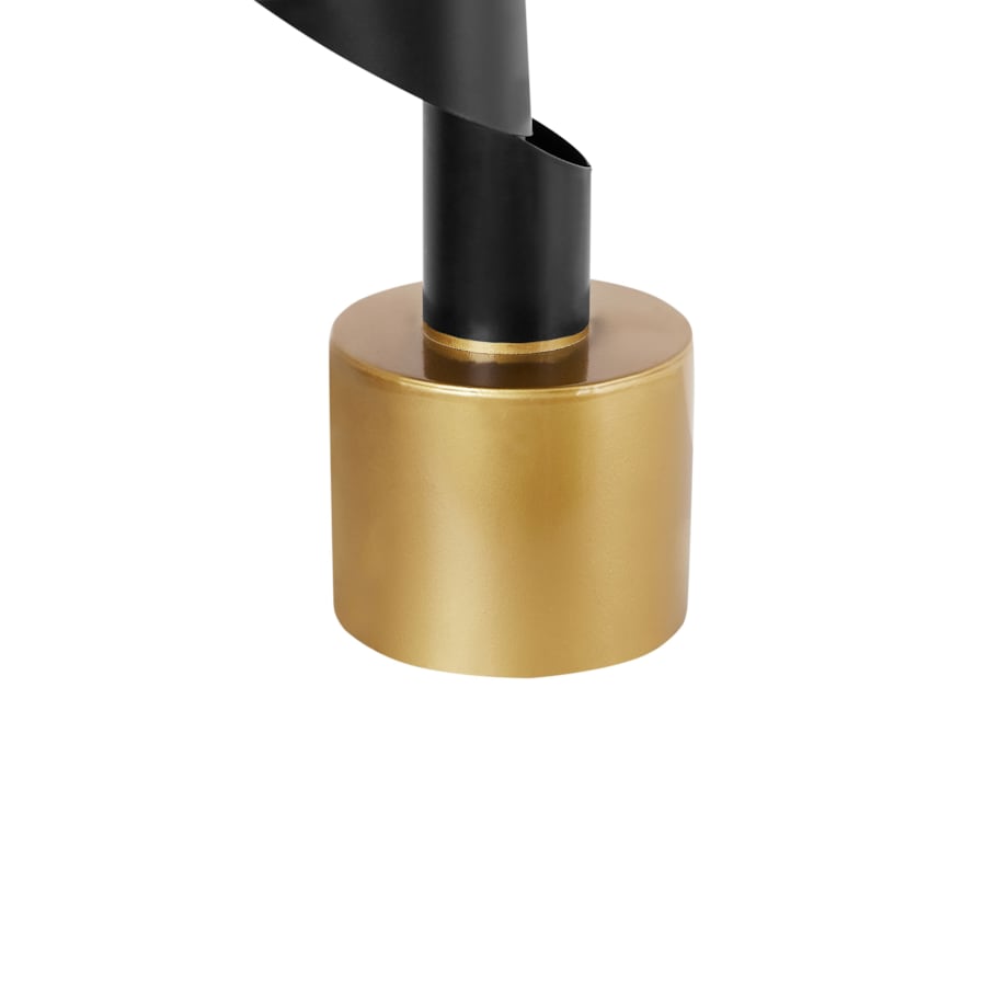 Świecznik AMILLY Metal 51 cm Czarny