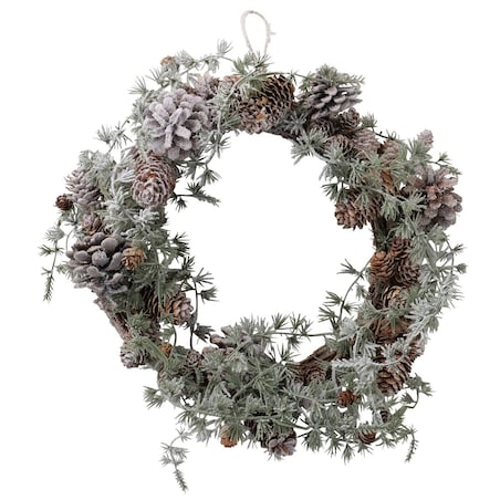 Ręcznie wykonany wieniec z szyszkami TANNENZAPF, Ø32 cm