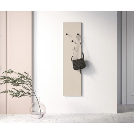 Wieszaki ścienny ELLEN 3G kaszmir/czarny