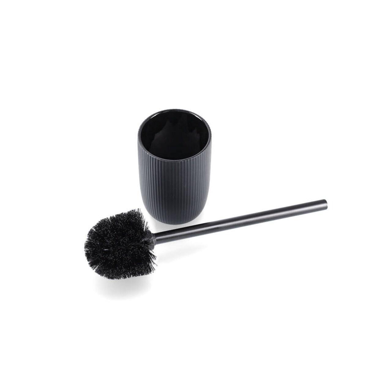 Szczotka WC z ceramicznym pojemnikiem, Ø 10 cm