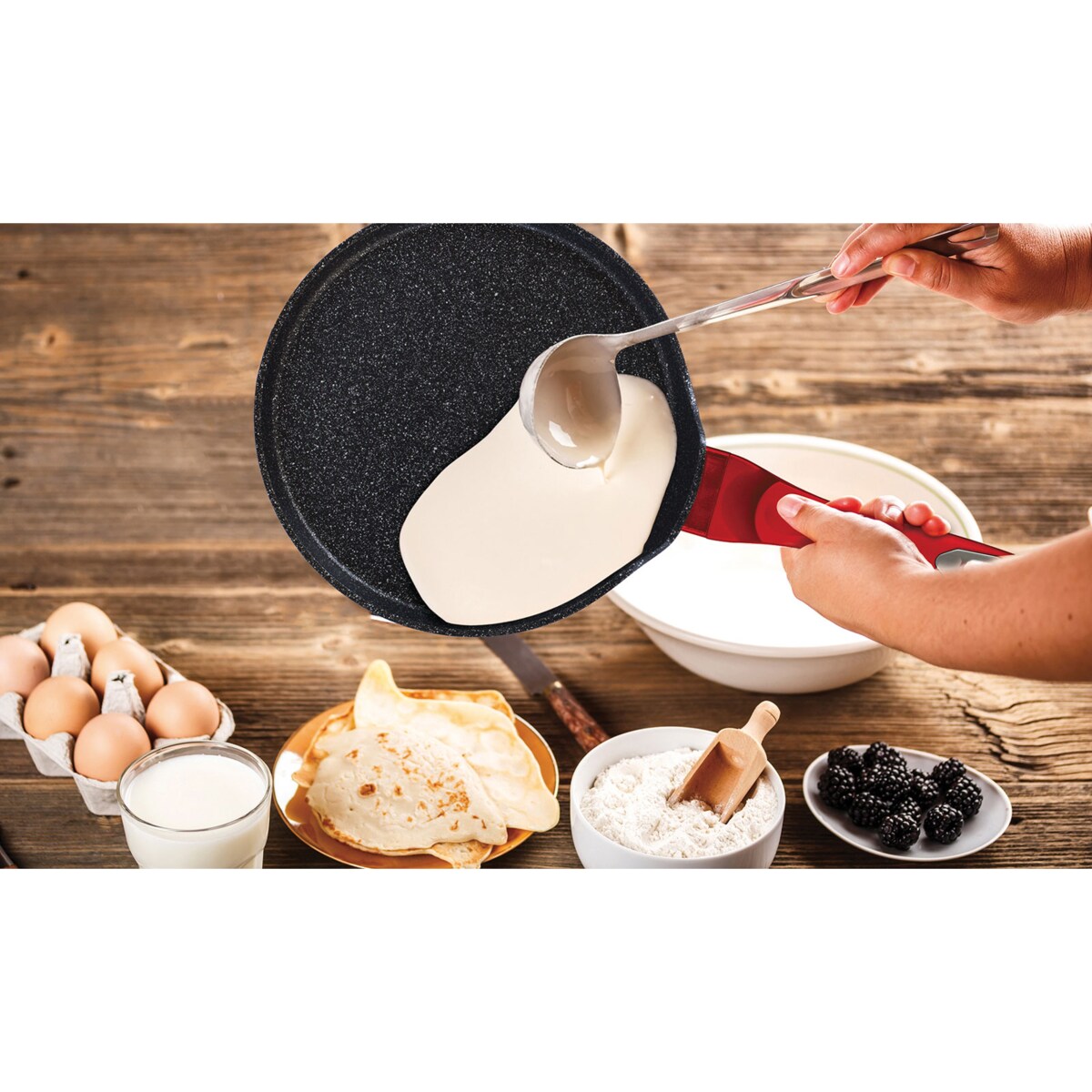 Patelnia do naleśników 25cm Berlinger Haus BH-1272 Burgundy