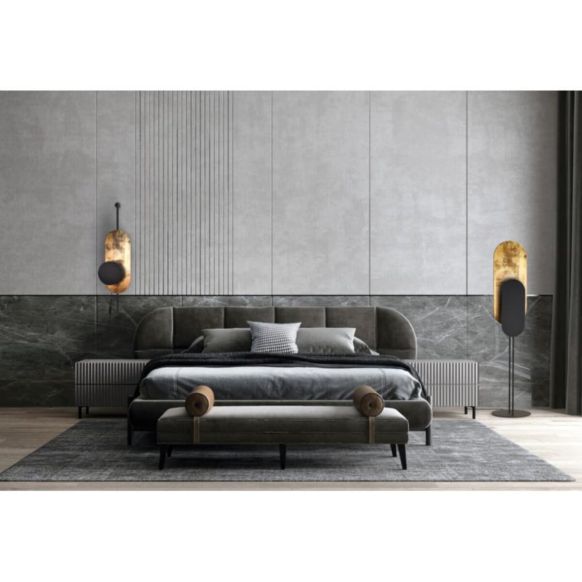 Lampa podłogowa 7646 WHEEL LUX Czarny Nowodvorski