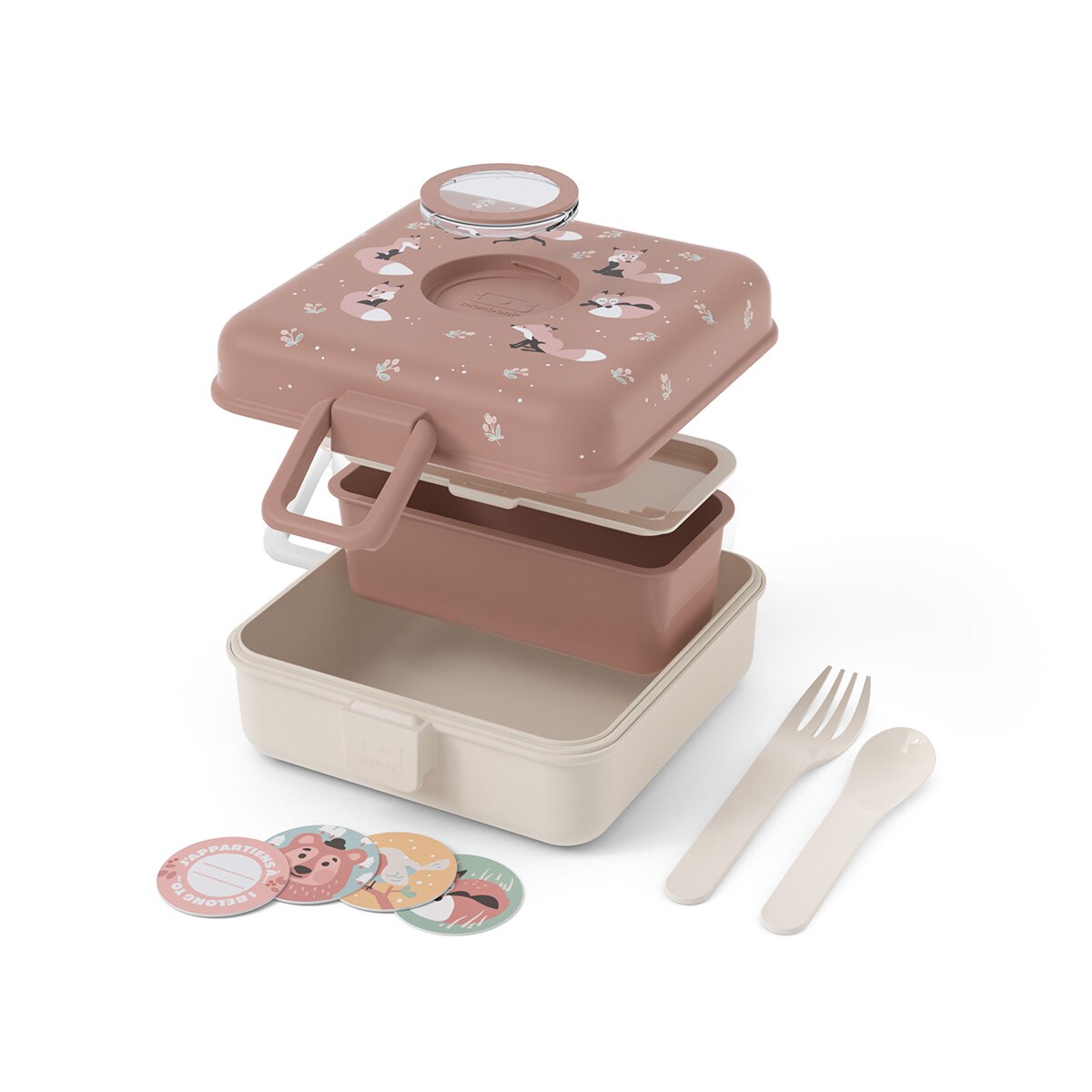 Monbento Snacky lunchbox dla dzieci 0,85 L Fox